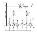 Fig. 01 - Turbine array and a method of controlling a turbine array during a loss-of-grid event