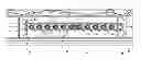 Fig. 01 - Linear LED optical assembly for emitting collimated light