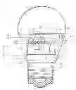 Fig. 01 - Lamp having outer shell to radiate heat of light source
