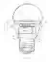 Fig. 03 - Lamp having outer shell to radiate heat of light source