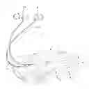 Fig. 01 - RETRACTABLE EAR BUD ASSEMBLY HAVING A WIRELESS RECEIVER