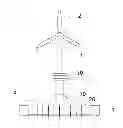 Fig. 01 - Supporting structure for offshore wind power generator