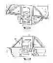 Fig. 23 - Dipper door latch with locking mechanism