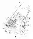 Fig. 02 - Dispensing Device with Fan Directed Air Stream