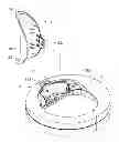 Fig. 01 - Annular device with battery cover