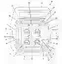 Fig. 01 - Connector having a sealing ring with projections positioned in recesses on an inner periphery of a tubular fitting