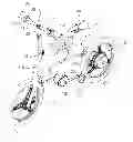Fig. 01 - Drive structure for electric bicycle