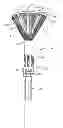 Fig. 01 - Cardiac support device delivery tool with release mechanism
