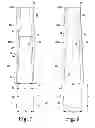 Fig. 07 - Knee prosthesis system with standard and distal offset joint line