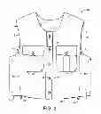 Fig. 03 - Ballistic vest carrier cover system
