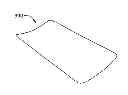 Fig. 01 - CHANGING PAD COVER AND PAD COVER TOPPER SECURABLE TO EACH OTHER WITH HOOK AND LOOP FASTENER MATERIAL