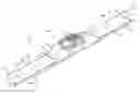 Fig. 01 - Universal coupler for a beam blade windshield wiper assembly