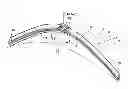Fig. 01 - WIPER BLADE AND METHOD FOR PRODUCING A WIPER BLADE