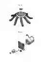 Fig. 03 - BRUSH, THE BRUSH ATTACHING SYSTEM AND A VACUUM CLEANER