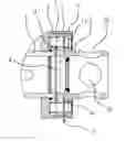 Fig. 01 - Drive device for belt axis of a winch