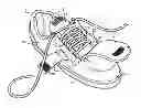 Fig. 01 - Skate shoelace protection structure having a continuous sliding upper interface