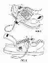 Fig. 02 - Skate shoelace protection structure having a continuous sliding upper interface