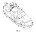 Fig. 03 - Skate shoelace protection structure having a continuous sliding upper interface