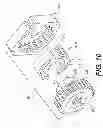 Fig. 11 - Footwear having removable motorized adjustment system