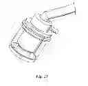 Fig. 18 - Electric iron with nozzle for water mist