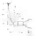 Fig. 01 - Bobbin holder for tying thread for making fishing flies and method for fastening dubbing using this bobbin holder