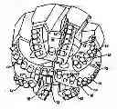 Fig. 01 - MATRIX BODY FIXED CUTER BITS