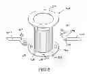 Fig. 09 - SUPPORT PEDESTAL ASSEMBLY INCLUDING A STABILIZING COLLAR FOR STABILIZING A SUPPORT STRUCTURE