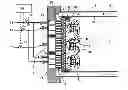 Fig. 01 - Gas turbine combustor with a premixing burner having a reduced metal temperature by injecting air along a burner end face