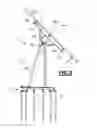 Fig. 06 - Motorized rotational drive system for a solar collector tracker support system