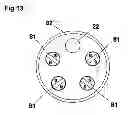 Fig. 20 - Attachment/release device and assemblies and systems using same