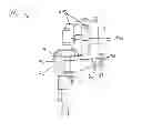Fig. 01 - BEVERAGE DISPENSER WITH REMOVABLE NOZZLE ROTATING MODULE