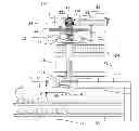 Fig. 01 - Device for adjusting the height of a rack in a rack oven