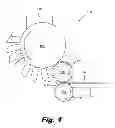 Fig. 02 - Embossing with printed relief pattern