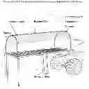 Fig. 01 - Stacking camping bed or table with detachable insulated tent structure