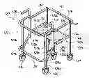Fig. 01 - PHYSICAL ASSISTANCE DEVICE CONFIGURABLE INTO A WALKER/ROLLATOR, SEAT OR TRANSPORT CHAIR