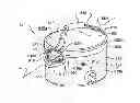 Fig. 01 - Kitchen appliance with locking handles