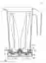 Fig. 01 - Container for a food mixer