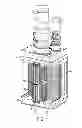 Fig. 13 - Vertical support member for intermediate yokes on comminutor cutter shafts