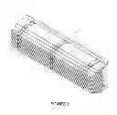 Fig. 07 - Reflector for ultraviolet sterilizer fixture