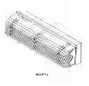 Fig. 09 - Reflector for ultraviolet sterilizer fixture