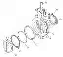 Fig. 01 - Tri-eccentric valve with a symmetric drain-proof ring