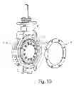 Fig. 03 - Tri-eccentric valve with a symmetric drain-proof ring