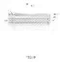 Fig. 09 - Light emitting diode with three-dimensional nano-structures on a semiconductor layer and an active layer