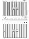 Fig. 23 - Split loop cut pattern for spacer process