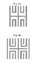 Fig. 41 - Split loop cut pattern for spacer process