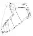 Fig. 01 - Vehicle roof fairing and method of installing