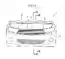 Fig. 02 - Front body structure of vehicle