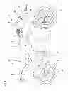 Fig. 02 - GRIP PORTION STRUCTURE FOR FELLOW PASSENGER OF MOTORCYCLE