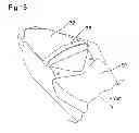 Fig. 16 - GRIP PORTION STRUCTURE FOR FELLOW PASSENGER OF MOTORCYCLE