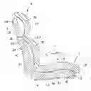 Fig. 01 - Chair having a dynamically-flexible back and seat